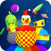 3D Space Robots - Free Colorful Game For Kids 1.2