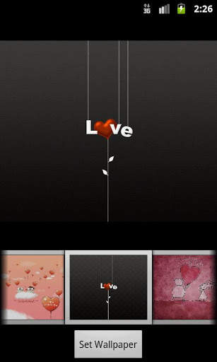 My Valentine GO Launcher Theme screenshot 5
