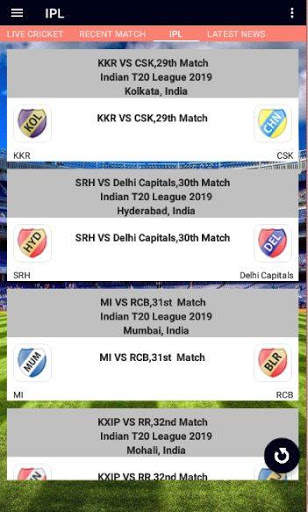 Cricket Live - World Cup 2019 - IPL screenshot 3