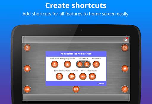 Bright Torch light – Front and back flashlight app screenshot 17