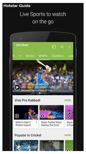 Star Sports Live Cricket Match Streaming Guide screenshot 2