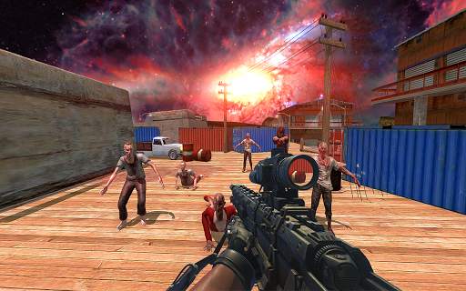 Crazy Zombie Hunter- New Zombie Games screenshot 10