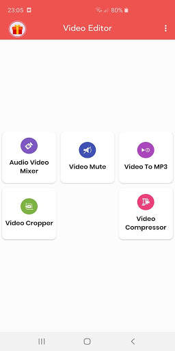 Mix Audio with Video / Crop , Compress Video screenshot 1