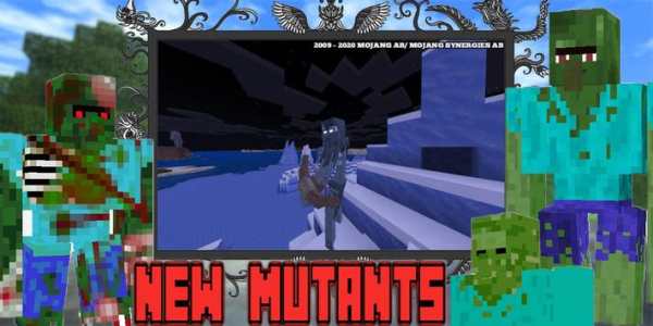 New Zombie Mutants Creatures Mod For Craft Game screenshot 3