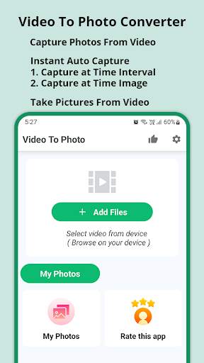 Video To  Photo Converter screenshot 1