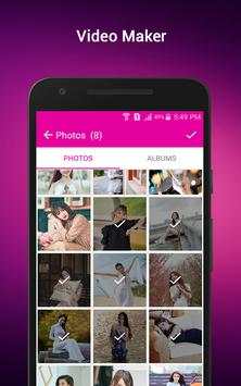 Video Maker Of Photos With Song 2 تصوير الشاشة