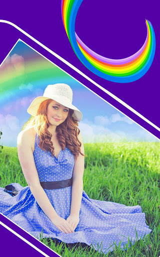 Rainbow Photo Editor - Photo Frames 16 تصوير الشاشة