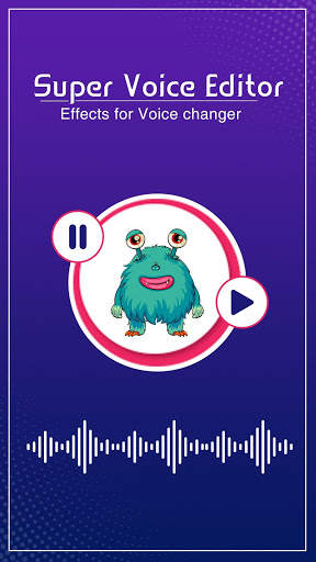 Super Voice Editor : Voice Changer - Audio Effect screenshot 1