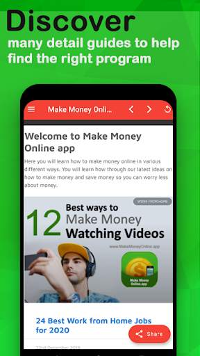 Learn How to Make Money Online स्क्रीनशॉट 2