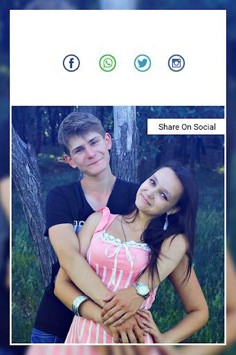 Romance couple photo suit screenshot 4
