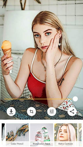 Art Cam Art Editor - cartoon camera,cartoon sketch screenshot 3