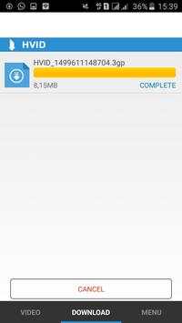 Hvideo Downloader screenshot 1