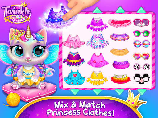 Twinkle - Unicorn Cat Princess screenshot 10