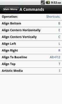 Shortcuts for CorelDraw скриншот 4