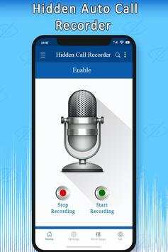 Hidden Call Recorder 2018 screenshot 1