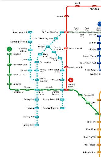 SG MRT Map (Offline) screenshot 2