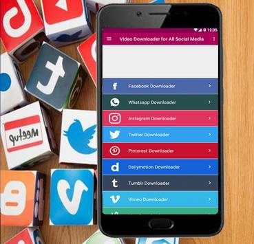 Video Downloader for All Social Media screenshot 1