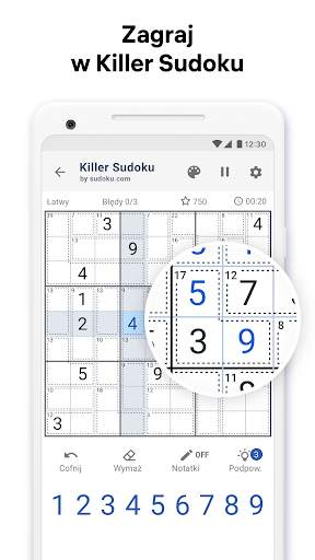 Killer Sudoku od Sudoku.com screenshot 1