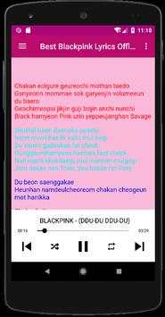 Blackpink Songs Plus Lyrics - OFFLINE screenshot 6