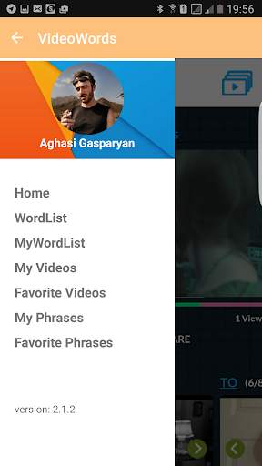 Wideos Video Words tool free screenshot 6