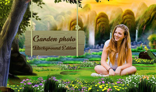 Garden Photo Background Changer screenshot 1