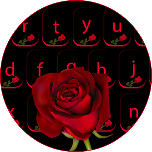 Red Rose keyboard Theme icon