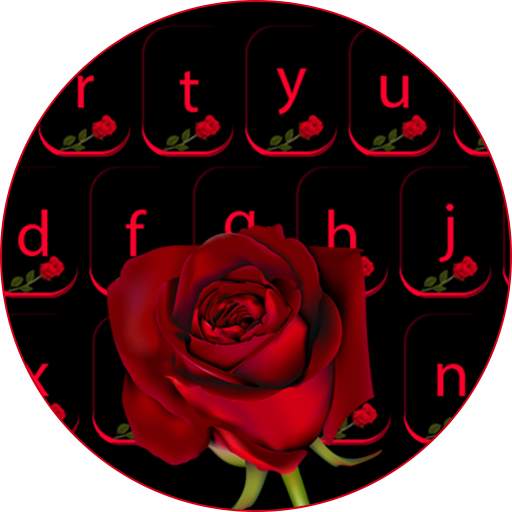 Red Rose keyboard Theme 1.0
