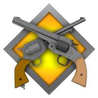 Gold and Guns: Western. World of Outlaws. Online. logo