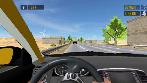 VR Traffic Car Racer 360 screenshot 5