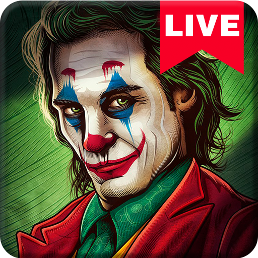 Joker Cool 4K Teen Evil Clown Live Wallpaper icon