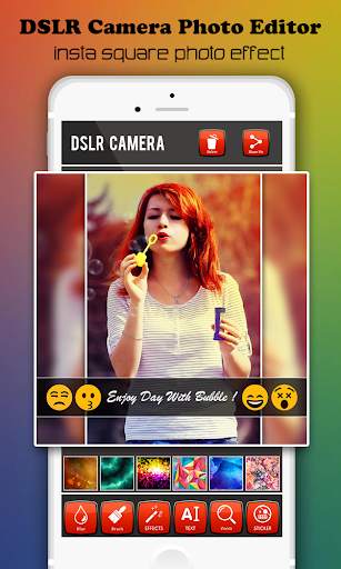 DSLR Camera Effect - Touch Photo Blur Background screenshot 7