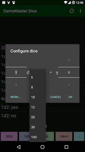 GameMaster Dice screenshot 4