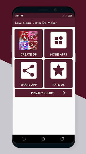 Love Name Letter DP Maker 2023 screenshot 1