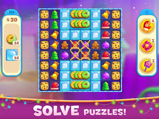 Christmas Sweeper 4 - Match-3 screenshot 17