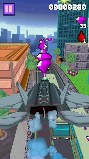Pixel Runner - City Running Games screenshot 1