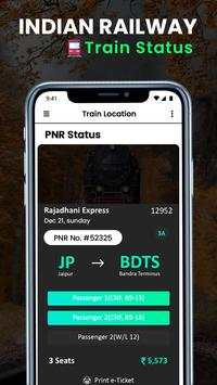 Indian Railway Train Status, PNR Status, Tickets screenshot 5