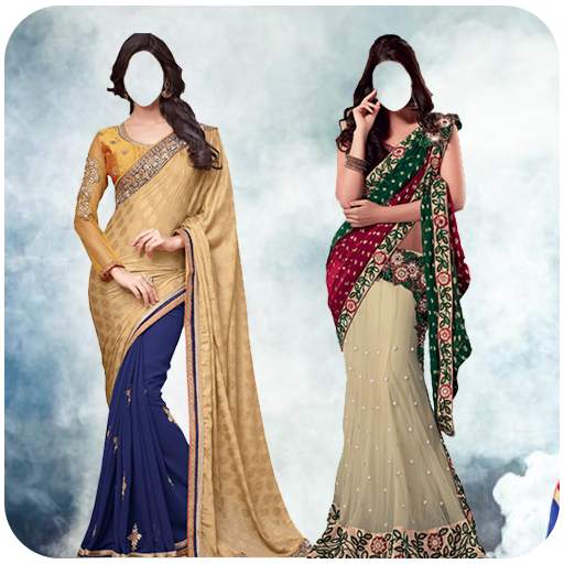 Designer Saree Photo Suit 1.1.1