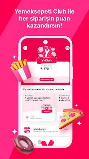 Yemeksepeti - Yemek & Market screenshot 3