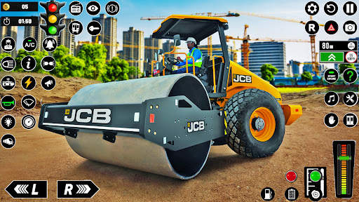 JCB Bulldozer เกมจำลอง screenshot 1