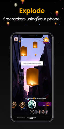 Celebr8.world: Diwali Firecrackers in AR screenshot 4