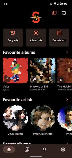 Symfonium: Music player & cast screenshot 7