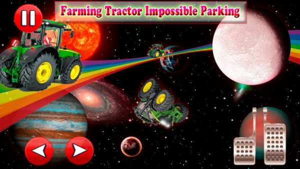 Galaxy Farming Tractor : Space Racing Game screenshot 3