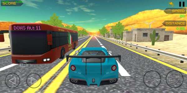 Extreme Highway  Car Racing Simulator screenshot 3