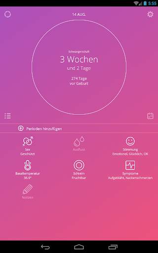 Ovu Menstruationstracker screenshot 12