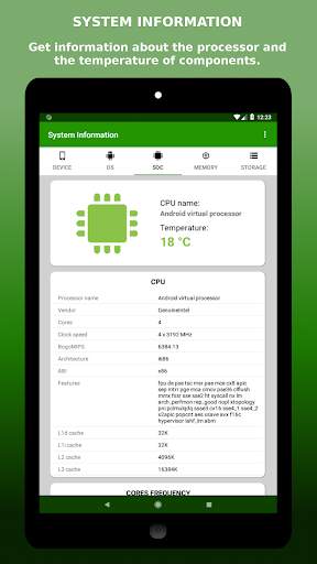 System Analyzer & Info 11 تصوير الشاشة