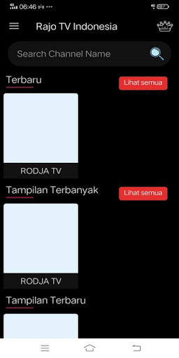 Rajo TV Online Indonesia screenshot 1