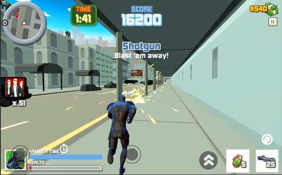 bIack Panther : Crime City Hero स्क्रीनशॉट 4