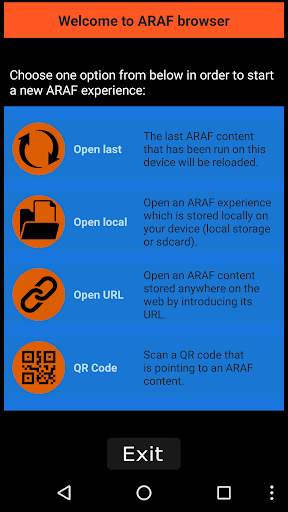 ARAF Browser screenshot 1