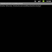 Hello Android Market