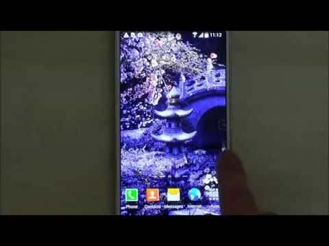 Mystic Sakura Live Wallpaper screenshot 1